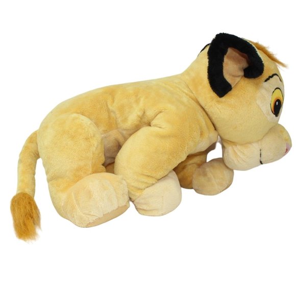 Disney Store Original The Lion King Simba Plush Stuffed Animal Toy 17" - Picture 2 of 4